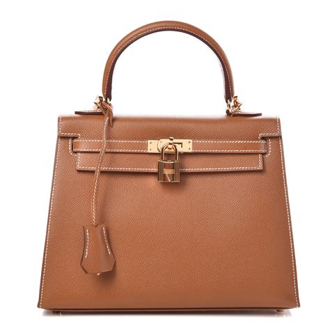 hermes kelly 25 sellier gold